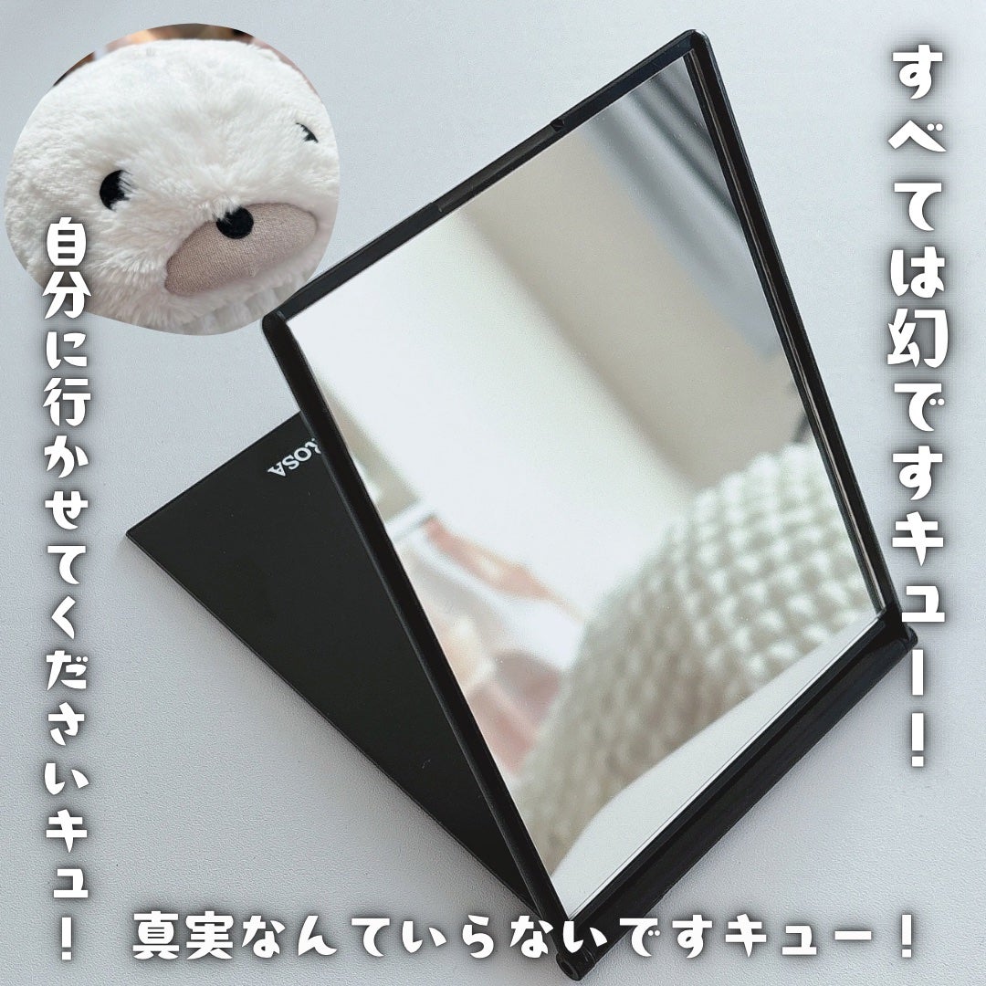 リアルックミラー/ロージーローザ/その他化粧小物を使ったクチコミ(4枚目)