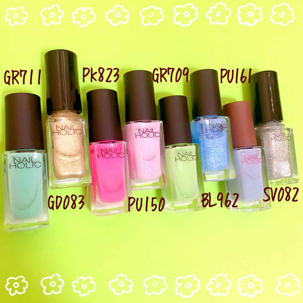 ネイルホリック パステルスノー/ネイルホリック/マニキュアを使ったクチコミ(2枚目)