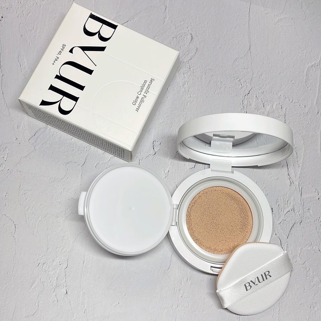 セラムフィット フルカバー グロークッション/ByUR/クッションファンデーションを使ったクチコミ(4枚目)