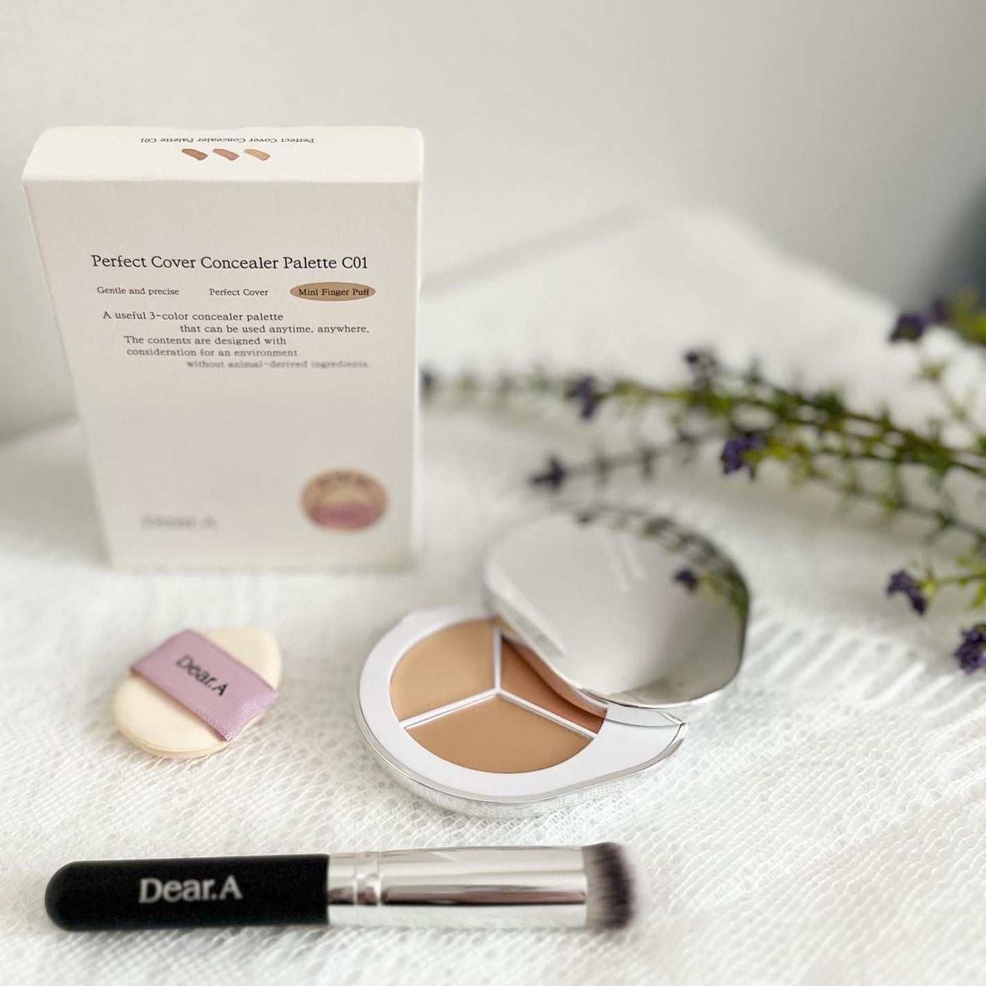 パーフェクトカバー コンシーラーパレット/Dear.A/パレットコンシーラーを使ったクチコミ(4枚目)