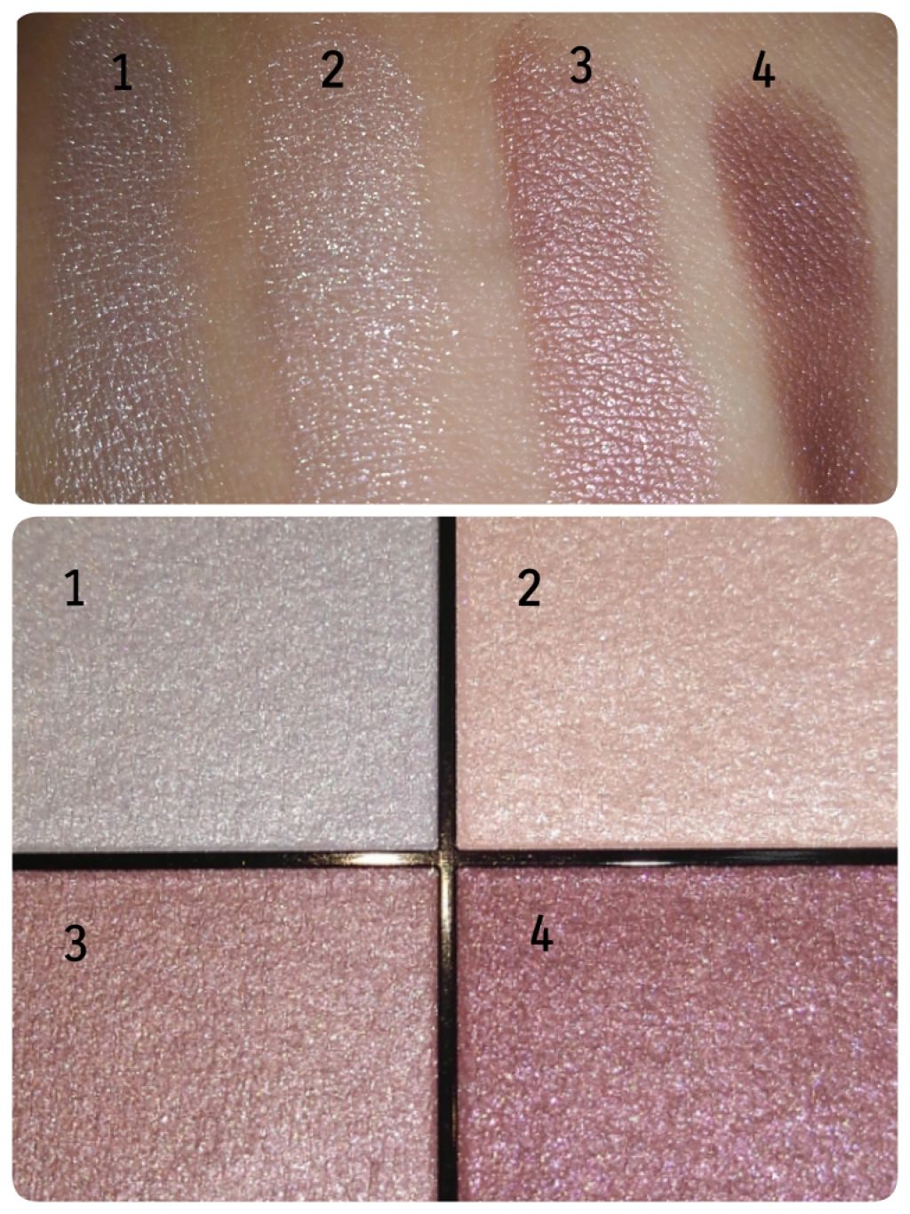 リアルクローズシャドウ/excel/アイシャドウパレットを使ったクチコミ(2枚目)