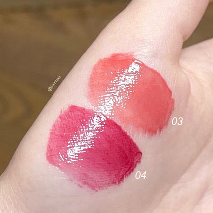 クチュールリップティントグレイズ/espoir/リップティントを使ったクチコミ(5枚目)