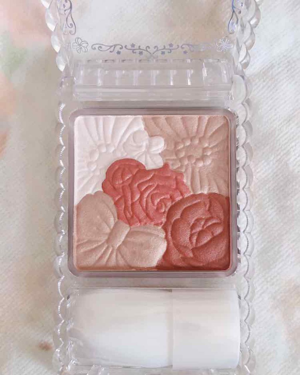 グロウフルールチークス/キャンメイク/パウダーチークを使ったクチコミ(1枚目)