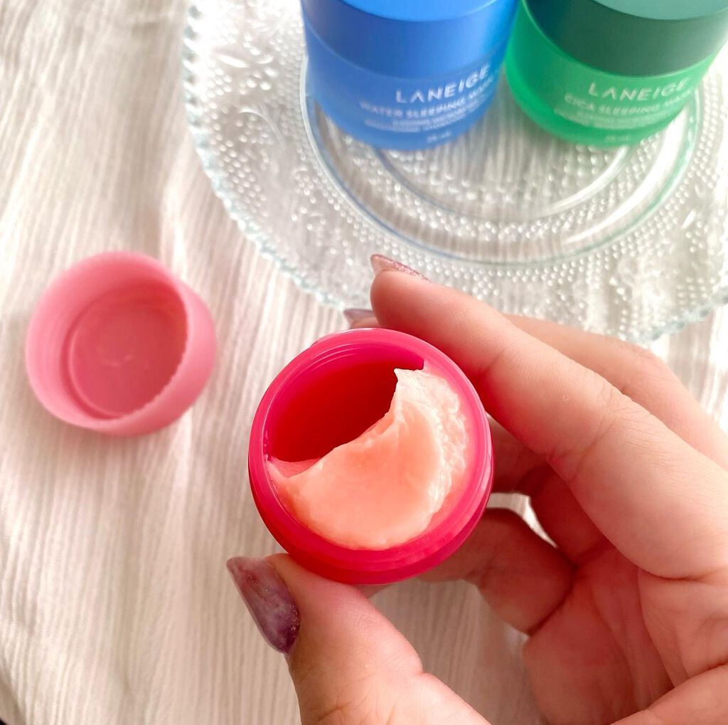 ウォータースリーピングパック/LANEIGE/フェイスクリームを使ったクチコミ（2枚目）