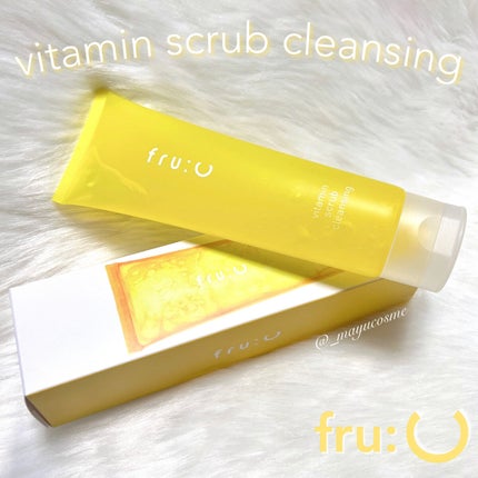 ビタミンスクラブクレンジング/Fru:C/クレンジングジェルを使ったクチコミ(1枚目)