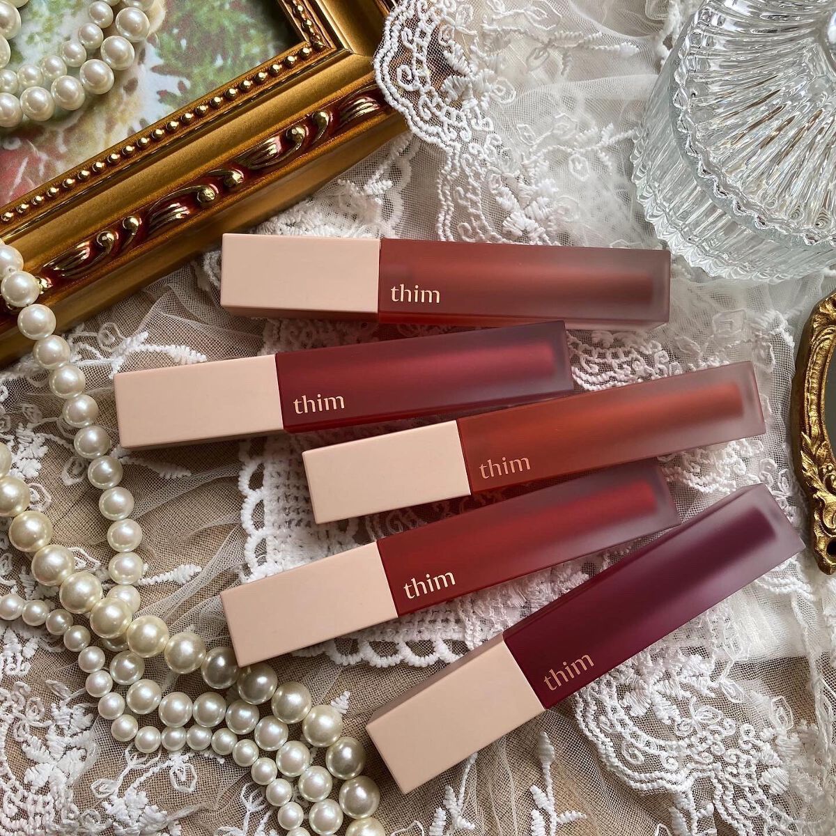 シアーマットリキッドリップ/thim/口紅を使ったクチコミ(1枚目)