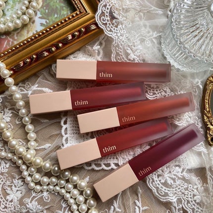 シアーマットリキッドリップ 01 Cozy Beige/thim/口紅を使ったクチコミ(1枚目)