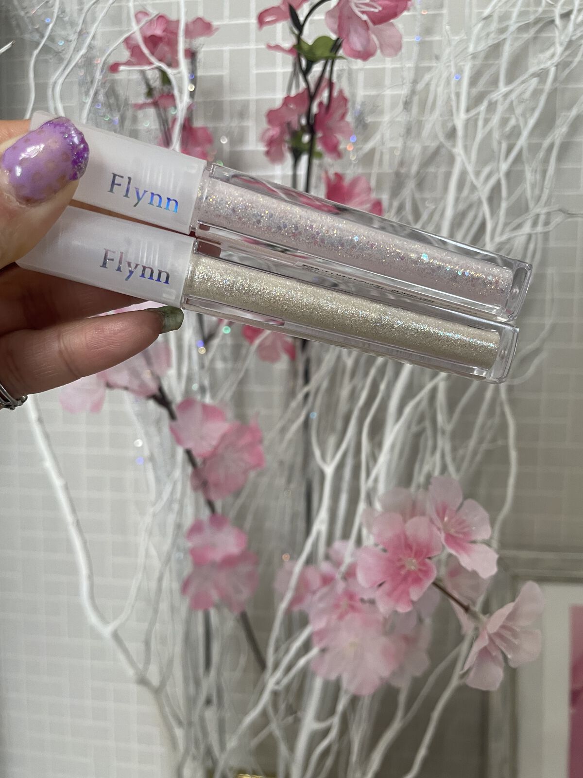 ライトキャッチャーリキッドグリッター/Flynn/グリッターを使ったクチコミ（2枚目）