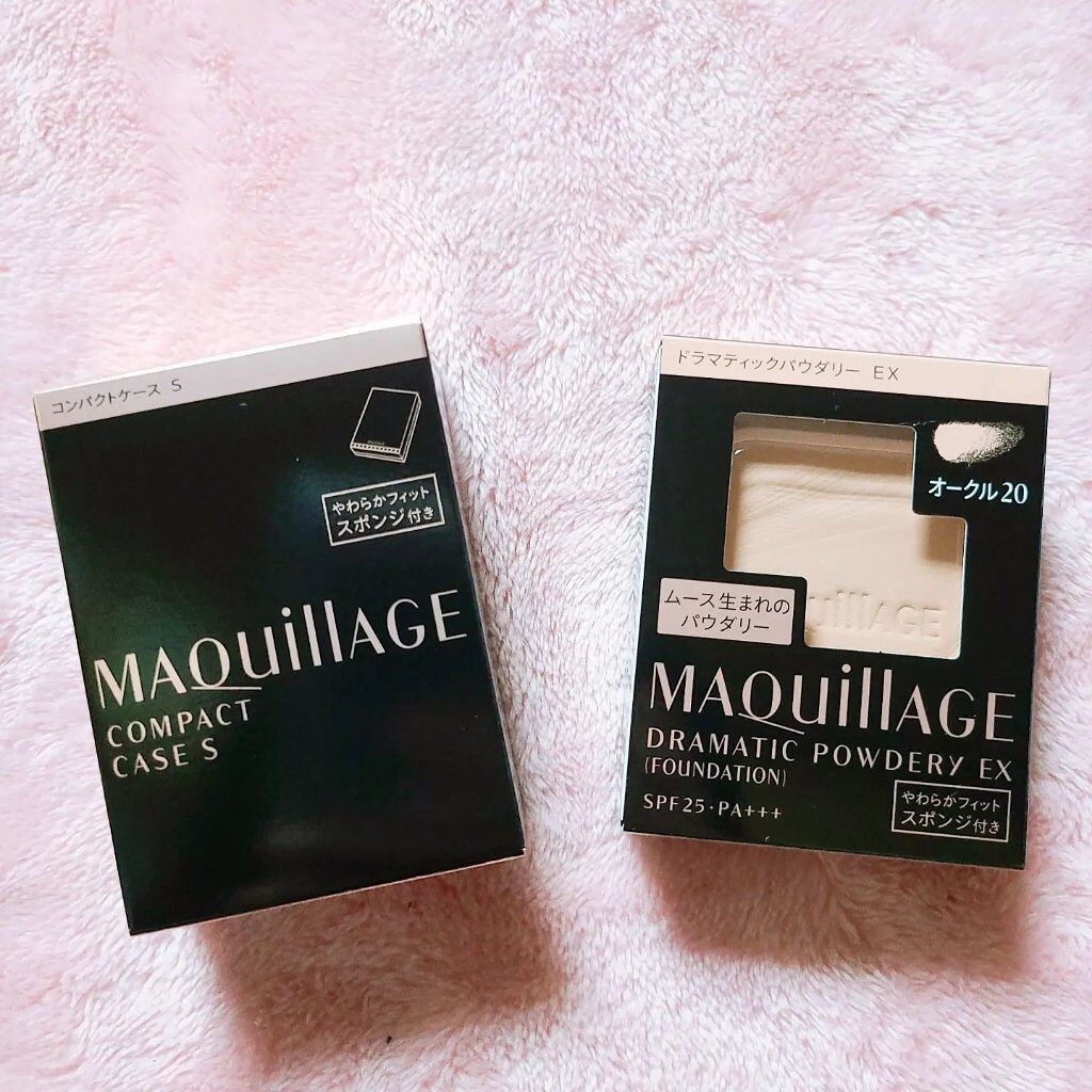 ドラマティックパウダリー EX/マキアージュ/パウダーファンデーションを使ったクチコミ（2枚目）