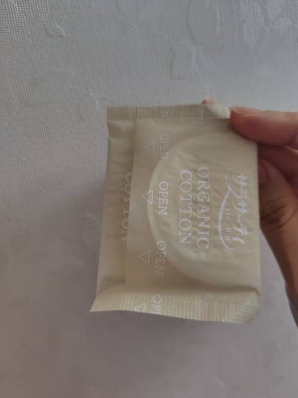 サラサーティコットン100 オーガニックコットン/サラサーティ/おりものシートを使ったクチコミ(2枚目)