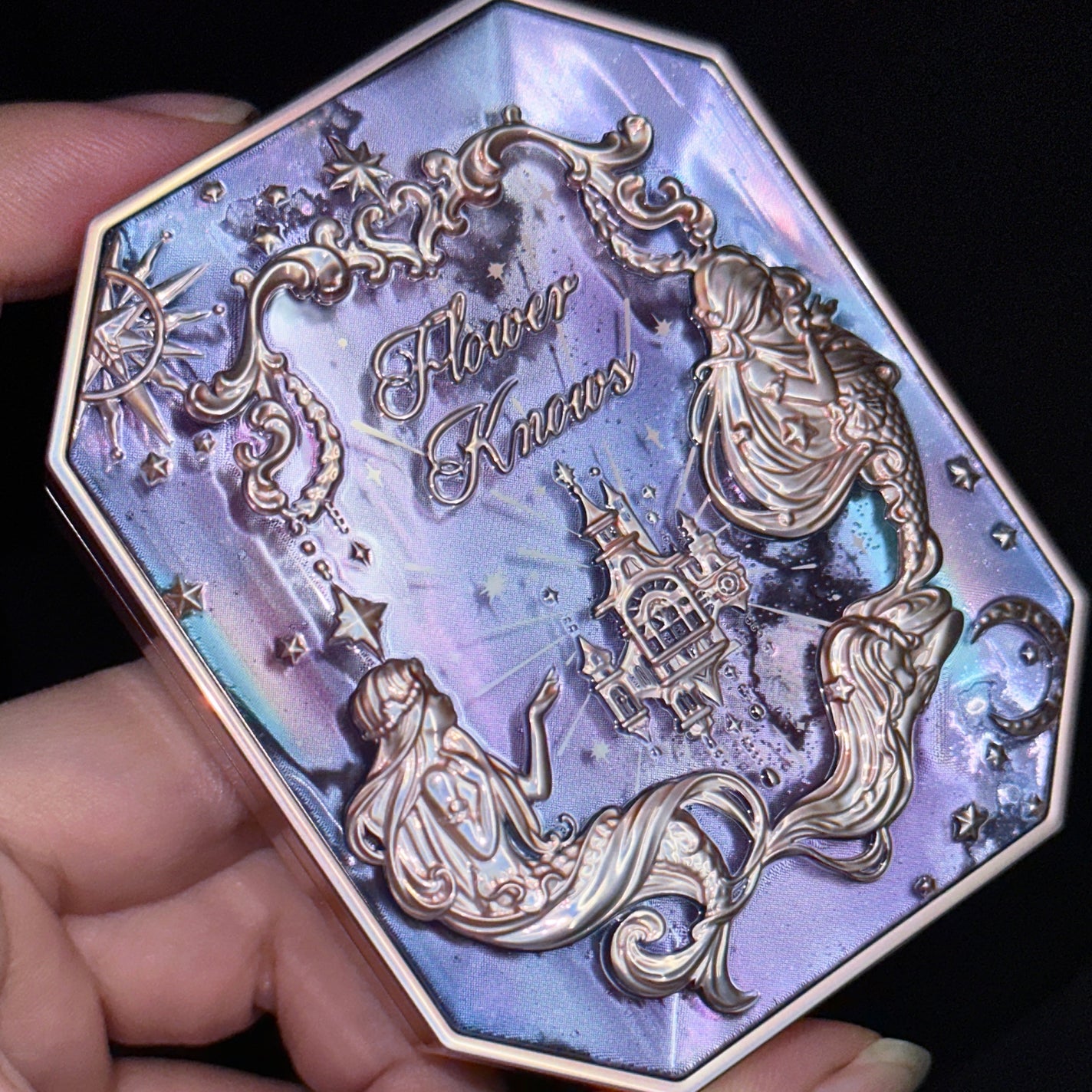 月光人魚 ジュエリーチークブラッシュ/FlowerKnows/パウダーチークを使ったクチコミ(6枚目)