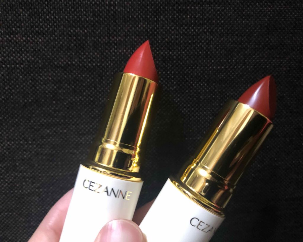 ラスティング リップカラーN/CEZANNE/口紅を使ったクチコミ（2枚目）