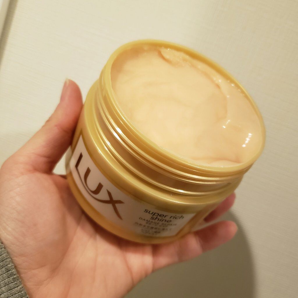 スーパーリッチシャイン ダメージリペア リッチ補修ヘアマスク/LUX/ヘアマスク・ヘアパックを使ったクチコミ（2枚目）