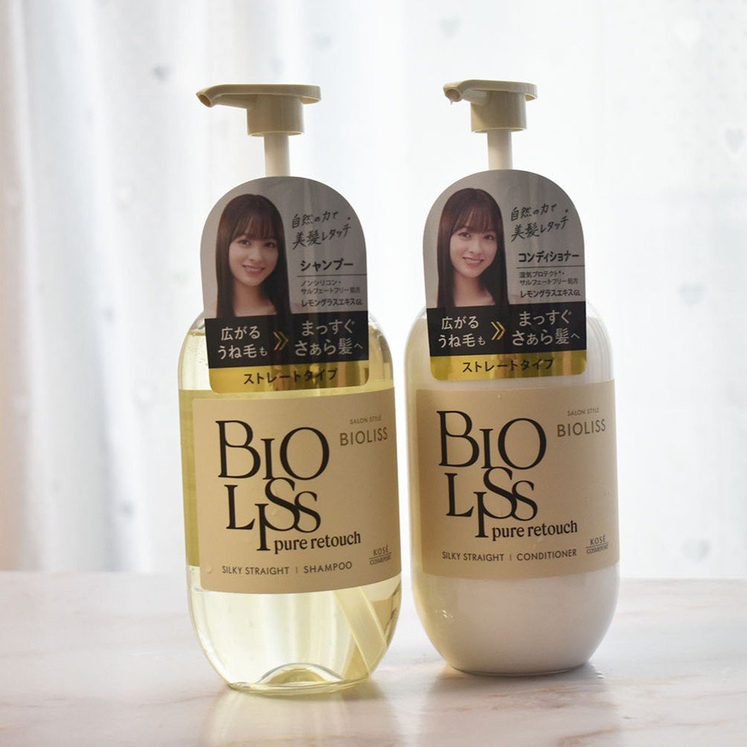 SSビオリス SS ビオリス ピュアレタッチ うねさぁら シャンプー/ヘアコンディショナーのクチコミ「2024年8月21日発売の「ビオリス　ピュアレタッチ」シリーズを使ってみました！

─────.....」（1枚目）