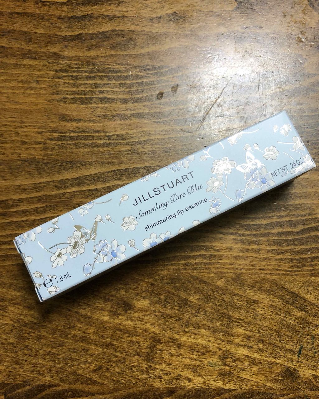 サムシングピュアブルー シマリング リップエッセンス/JILL STUART/リップケアを使ったクチコミ（1枚目）