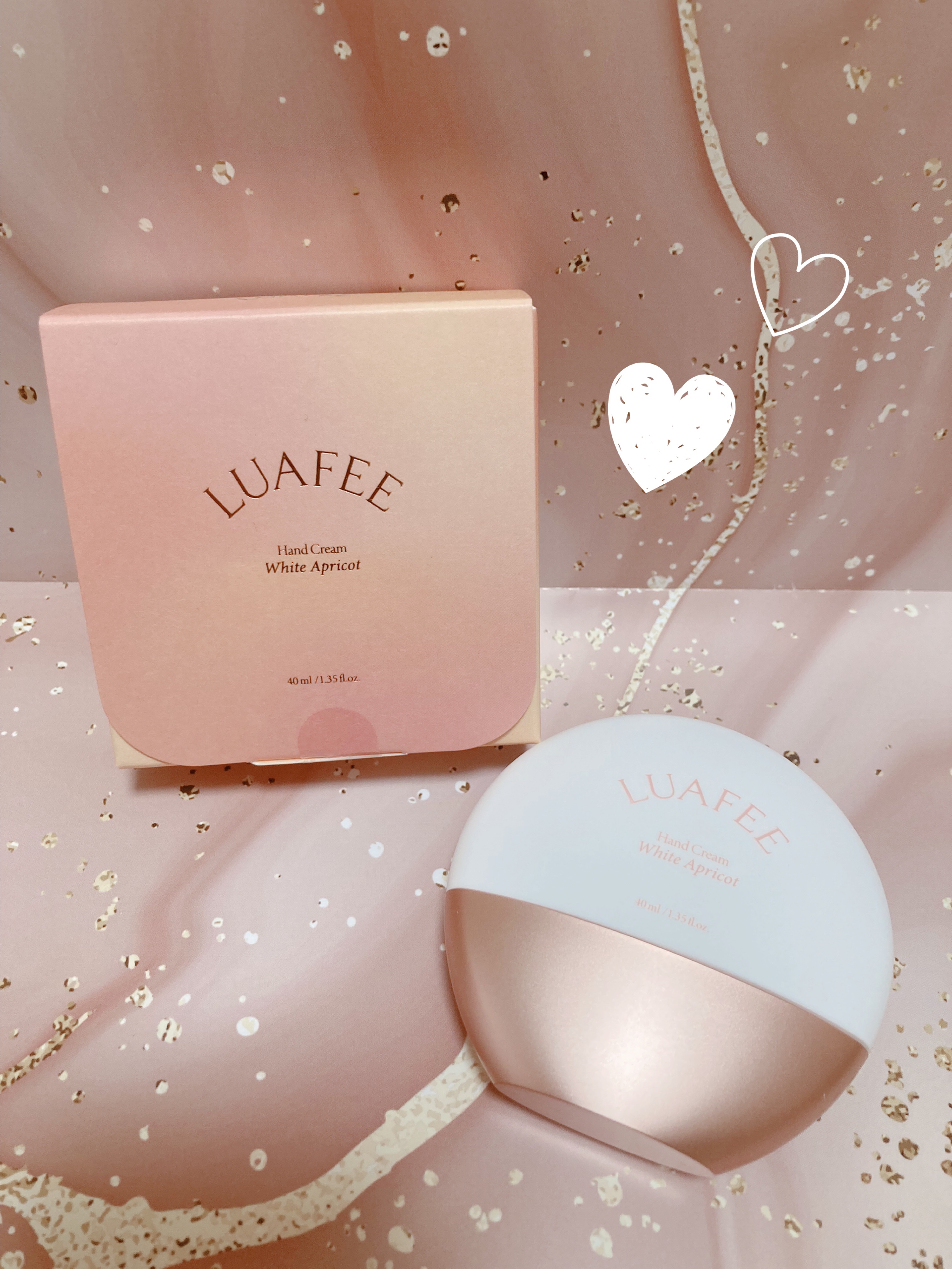 パフュームハンドクリームホワイトアプリコット/LUAFEE/ハンドクリームを使ったクチコミ（3枚目）