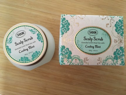 ヘッドスクラブ リフレッシング(ミント)/SABON/ヘッドスクラブを使ったクチコミ(1枚目)