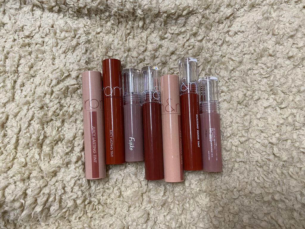 グラスティングウォーターティント/rom&nd/リップティントを使ったクチコミ（2枚目）