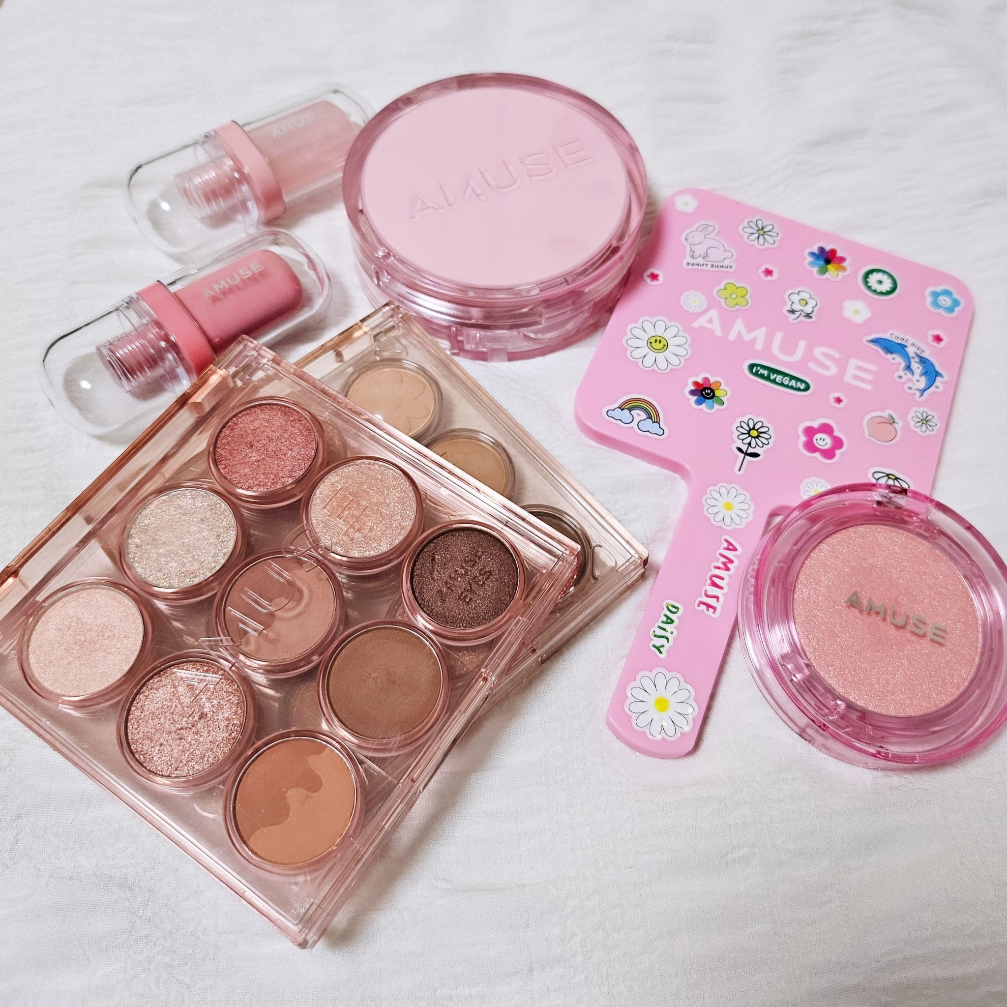 アイカラーパレット 03 デイジー/AMUSE/アイシャドウパレットを使ったクチコミ（1枚目）