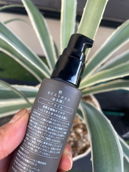 碧 モイストオイル〈金木犀〉/碧(ao)/アウトバストリートメントを使ったクチコミ(3枚目)