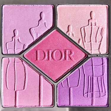 Dior ディオールショウ サンク クルールのクチコミ「これぞクチュールブランドの力♡DIORの限定アイシャドウꕤ

🌸DIOR SPRING 202.....」（3枚目）