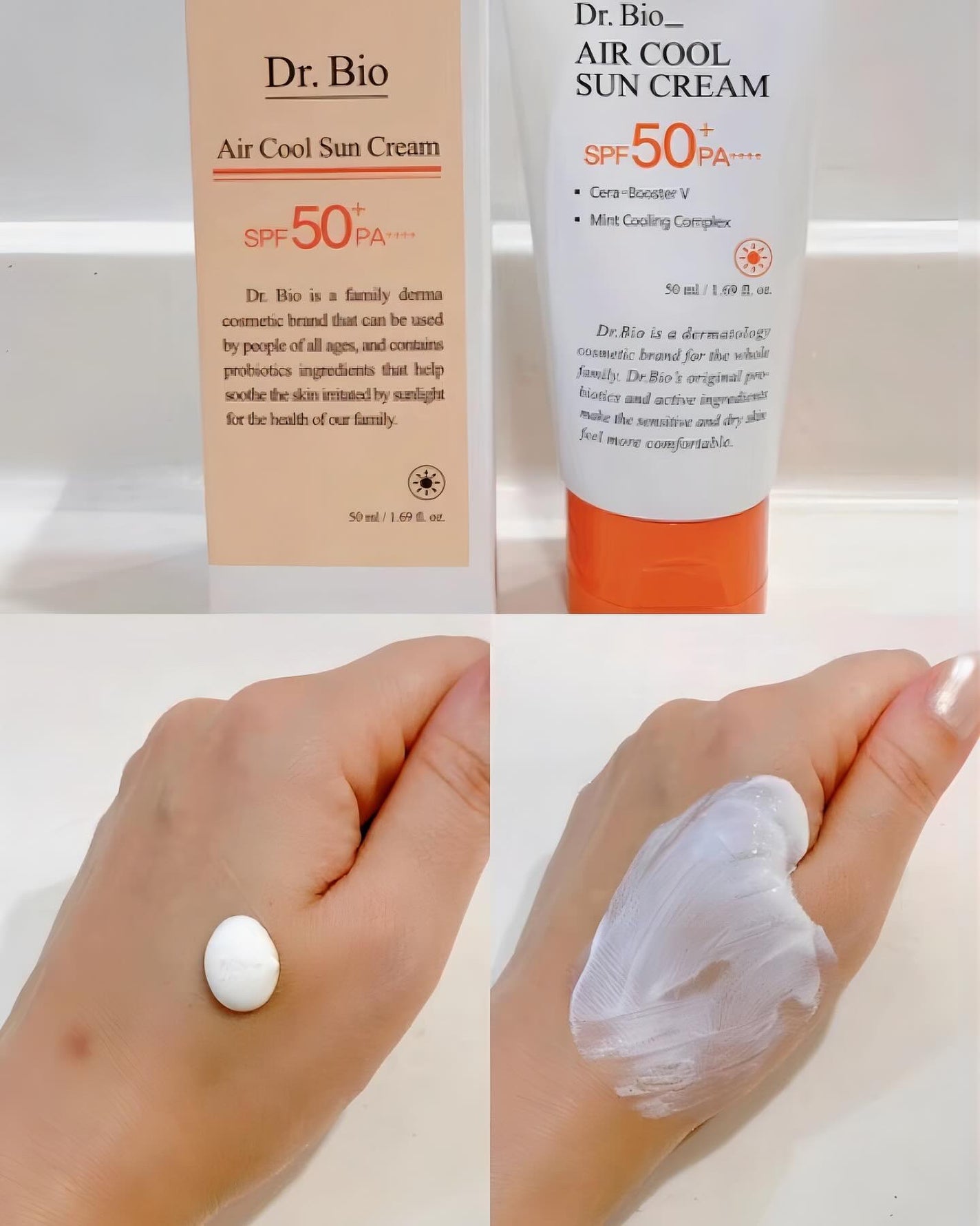 エコサンモイスチャライザー/Dr.Bio/日焼け止めクリームを使ったクチコミ(3枚目)