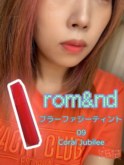 rom&nd ブラーファッジティント/rom&nd/リップティントを使ったクチコミ(1枚目)