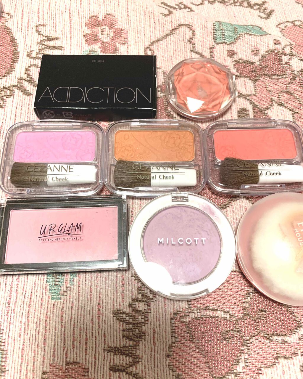 UR GLAM　DAILY CHEEK BLUSH/U R GLAM/パウダーチークを使ったクチコミ（1枚目）