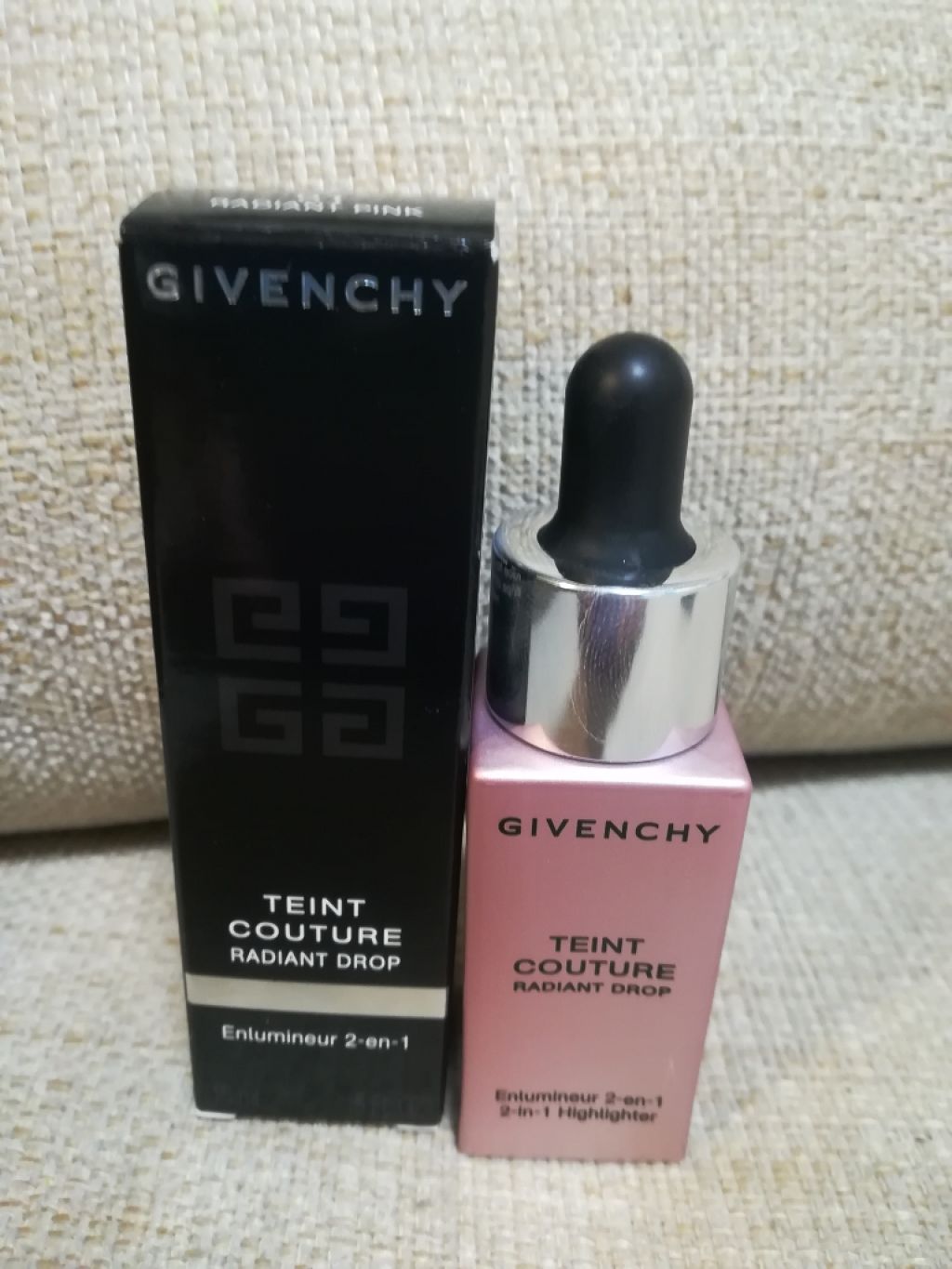 タン・クチュール・ラディアント・ドロップ/GIVENCHY/ジェル・クリームチークを使ったクチコミ（1枚目）