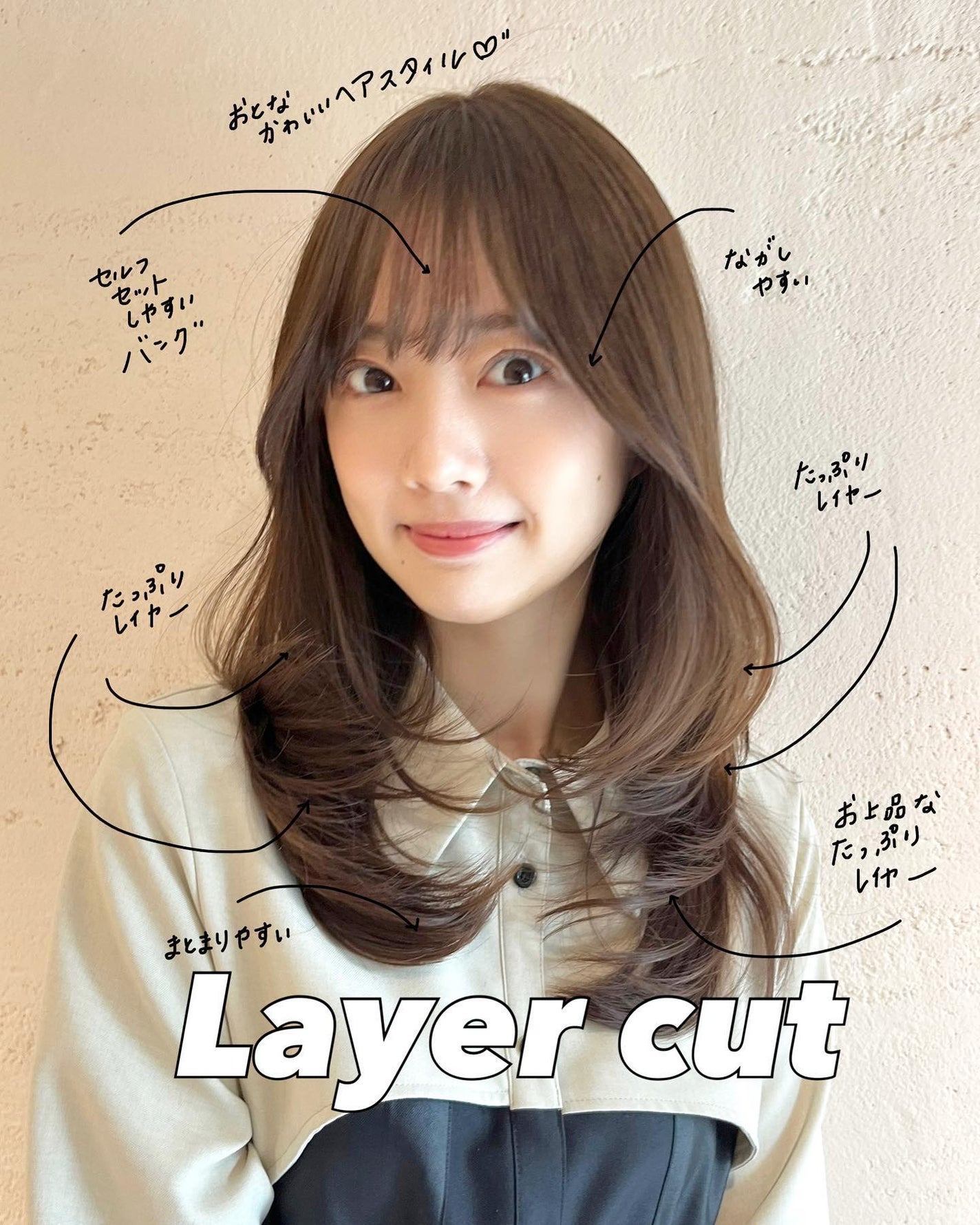 HARUNA on LIPS 「.大人なナチュラルヘア✨.韓国っぽく🌟ワンカールでやりすぎない..」(1枚目)