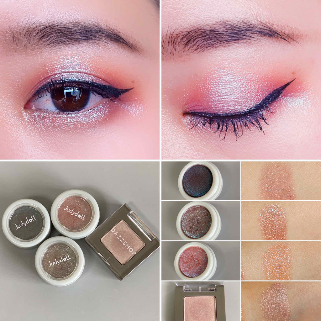 アリュールド シングル アイシャドウ SHANGRILA 14/DAZZSHOP/単色アイシャドウを使ったクチコミ（1枚目）