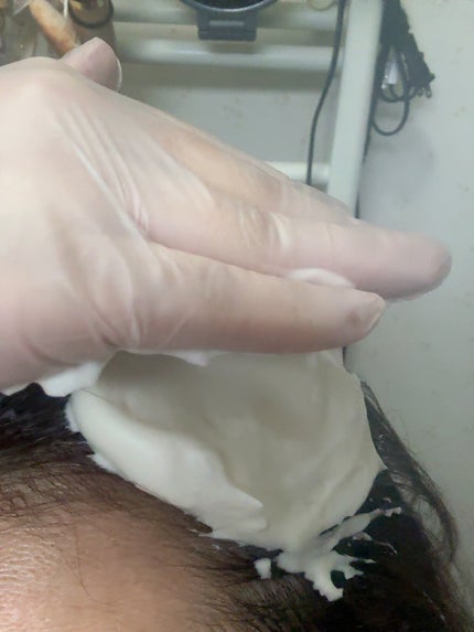 泡クリームカラー/ビゲン/ヘアカラーを使ったクチコミ(6枚目)