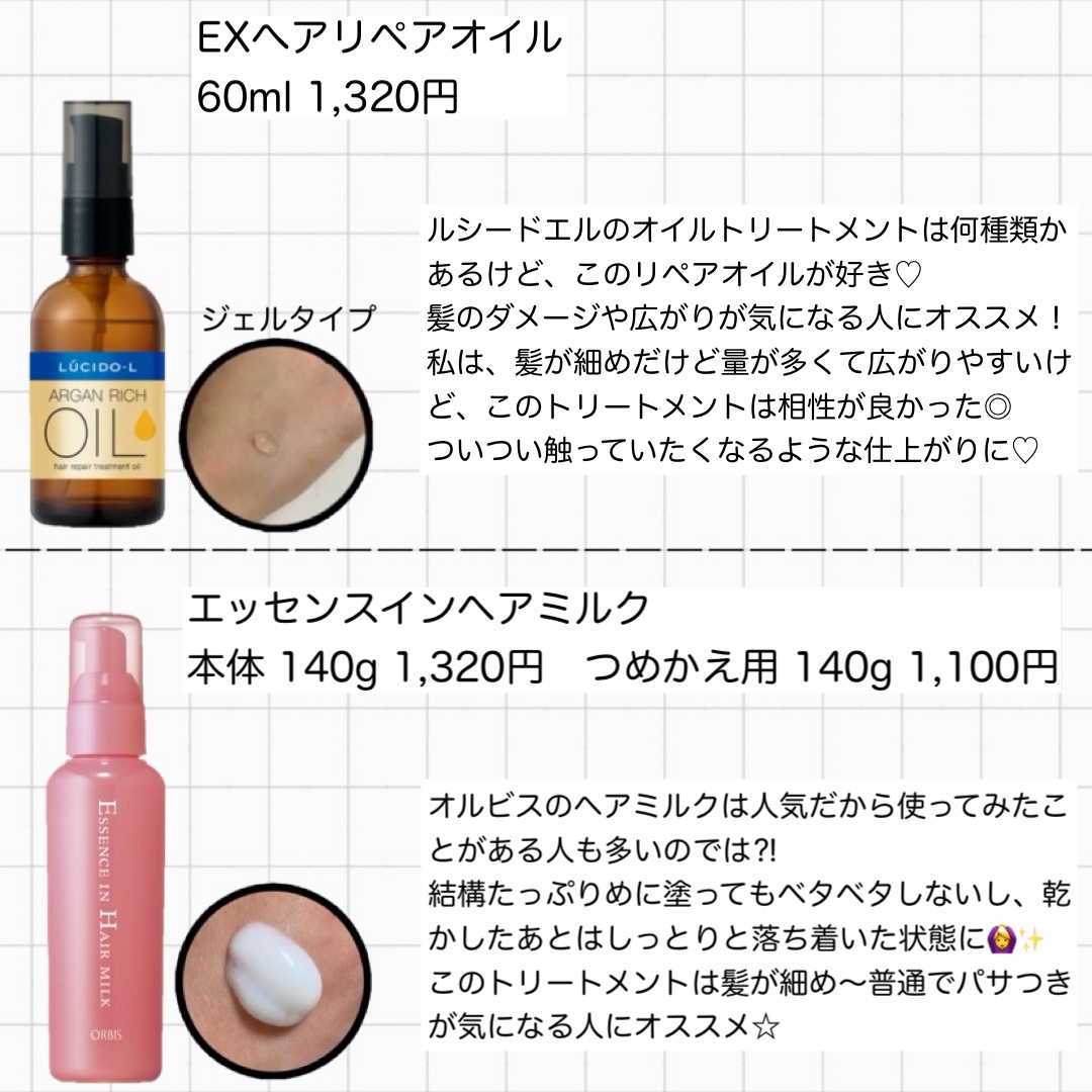 エッセンスインヘアミルク/オルビス/ヘアミルクを使ったクチコミ（2枚目）