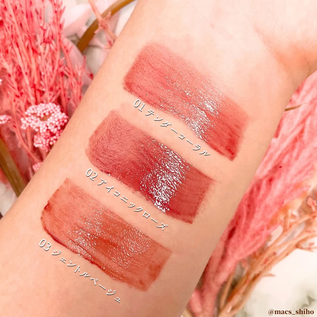 グラスティントシロップ/キャンメイク/リップティントを使ったクチコミ（2枚目）