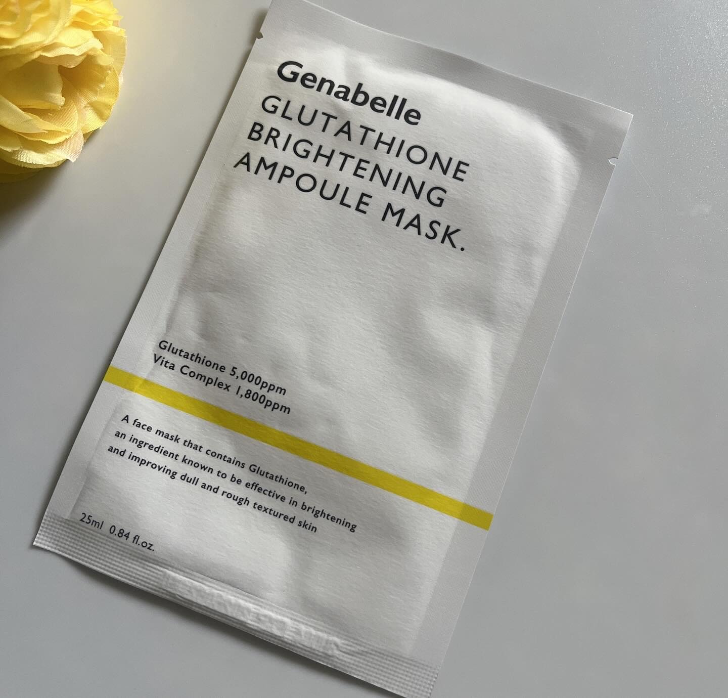 グルタチオンブアンプルマスク/Genabelle/シートマスク・パックを使ったクチコミ（1枚目）