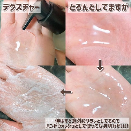 ハンド&ボディウォッシュ SKIN BLANKET/Goot/ボディソープを使ったクチコミ(4枚目)