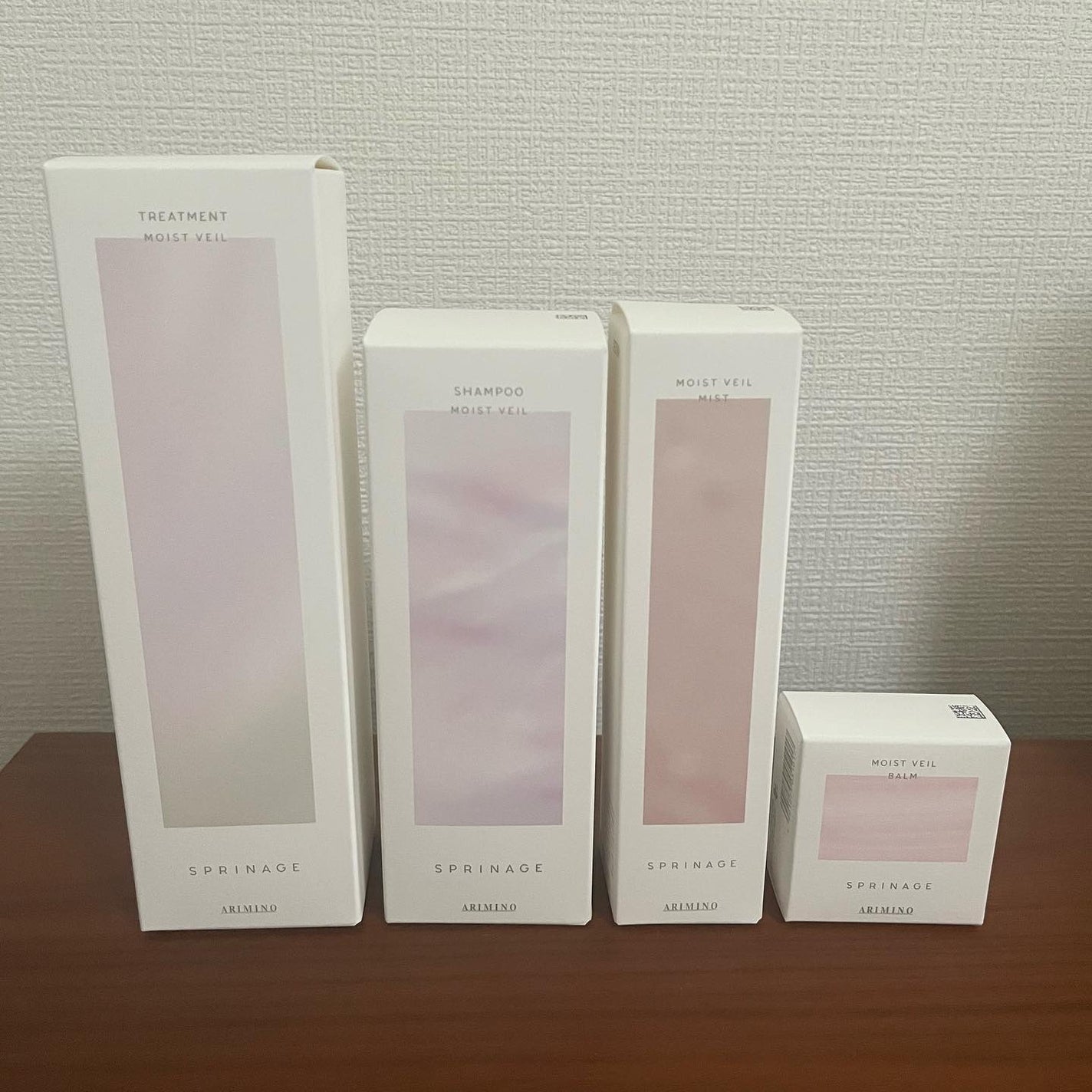 スプリナージュ シャンプー/トリートメント モイストヴェール/アリミノ/サロンシャンプーを使ったクチコミ(1枚目)