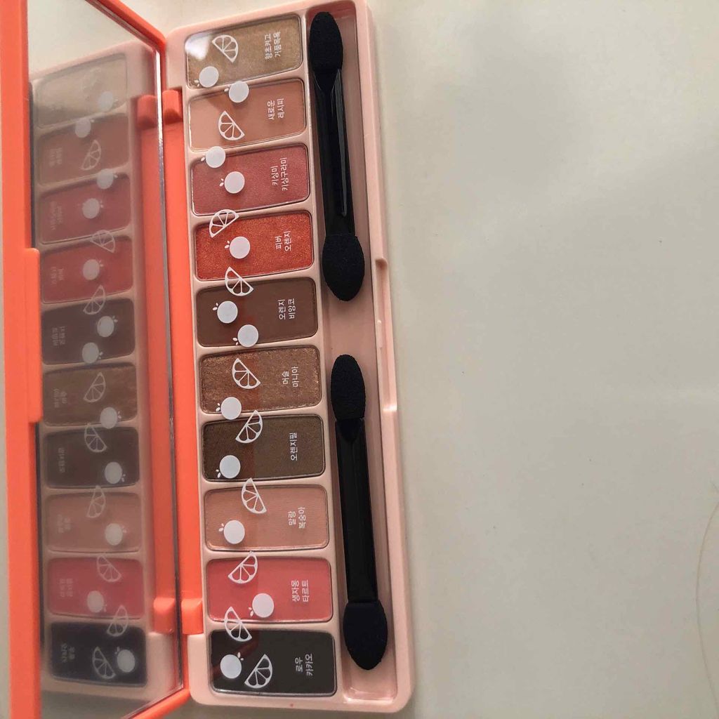 プレイカラー アイシャドウ/ETUDE/アイシャドウパレットを使ったクチコミ（2枚目）