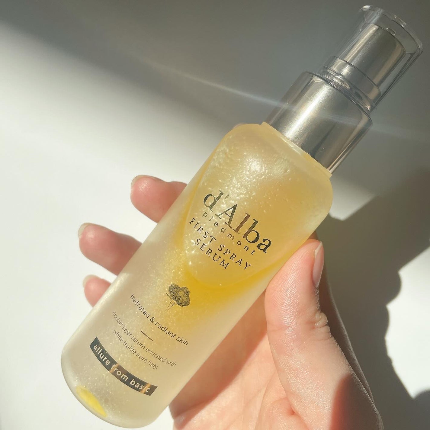 ダルバ ホワイトトリュフファーストスプレーセラム/ダルバ/ミスト状化粧水を使ったクチコミ(3枚目)