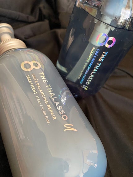 エイトザタラソ ユー CBD&リフレッシング クレンズ 美容液シャンプー/CBD&バランシング ダメージリペア 美容液ヘアトリートメント/エイトザタラソ/市販シャンプーを使ったクチコミ(1枚目)