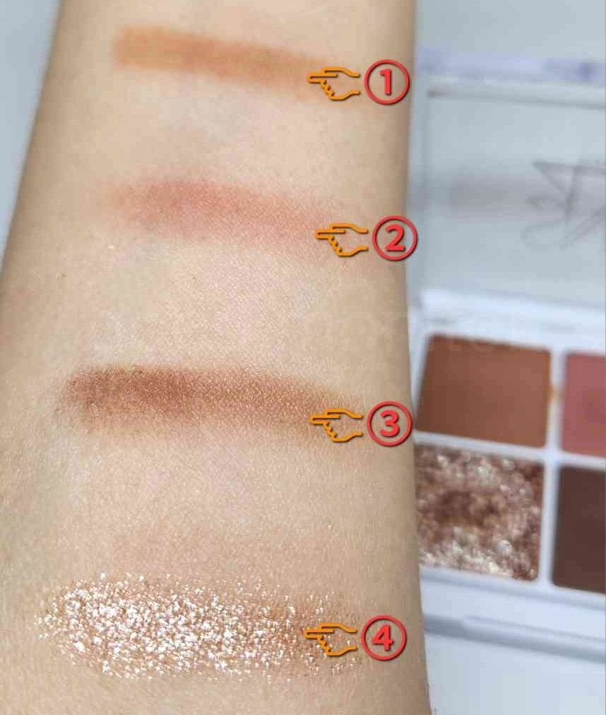 インフィニティフラター/S2ND/アイシャドウパレットを使ったクチコミ(5枚目)