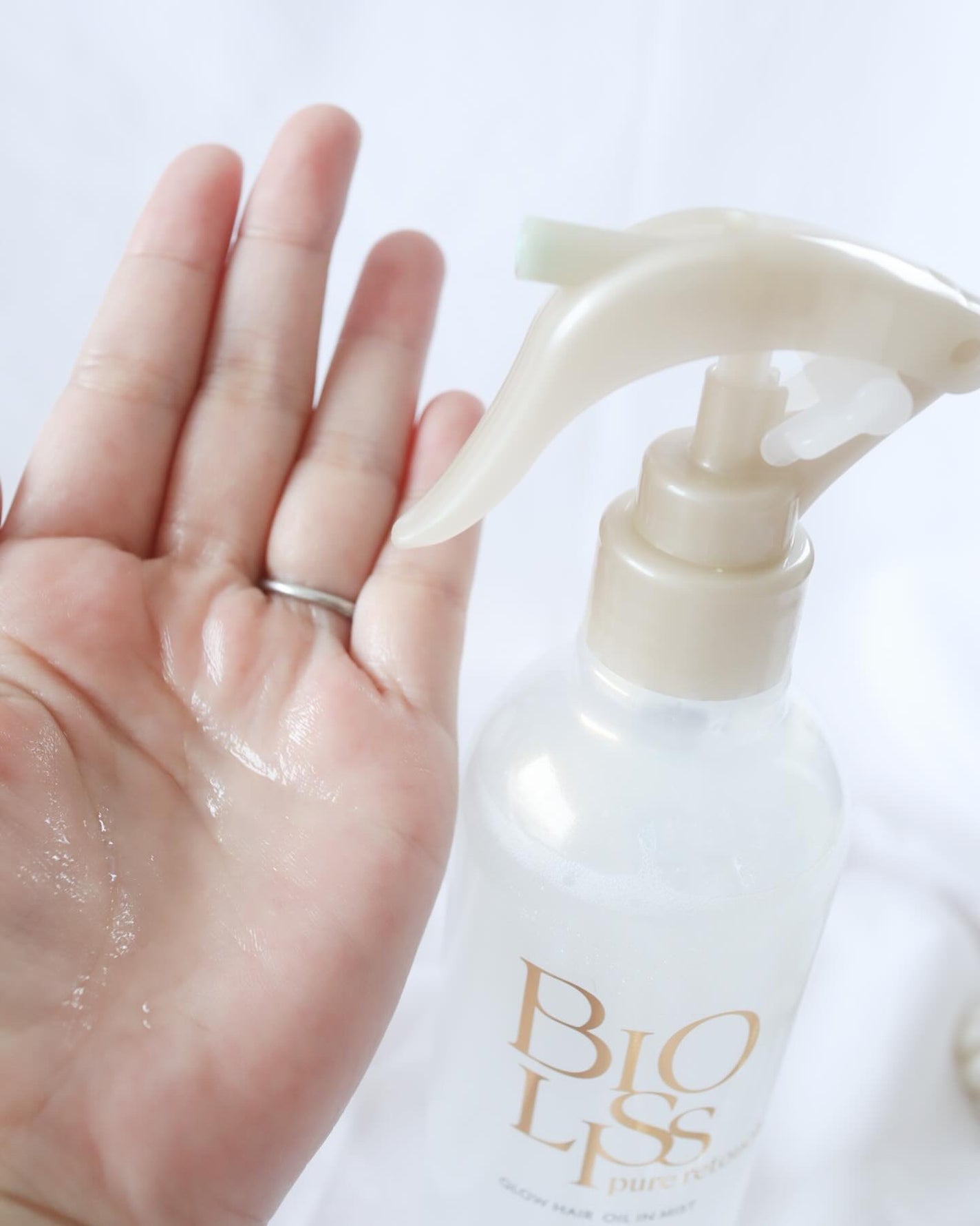 SS ビオリス ピュアレタッチ グロウヘア オイルインミスト/SSビオリス/アウトバストリートメントを使ったクチコミ(6枚目)