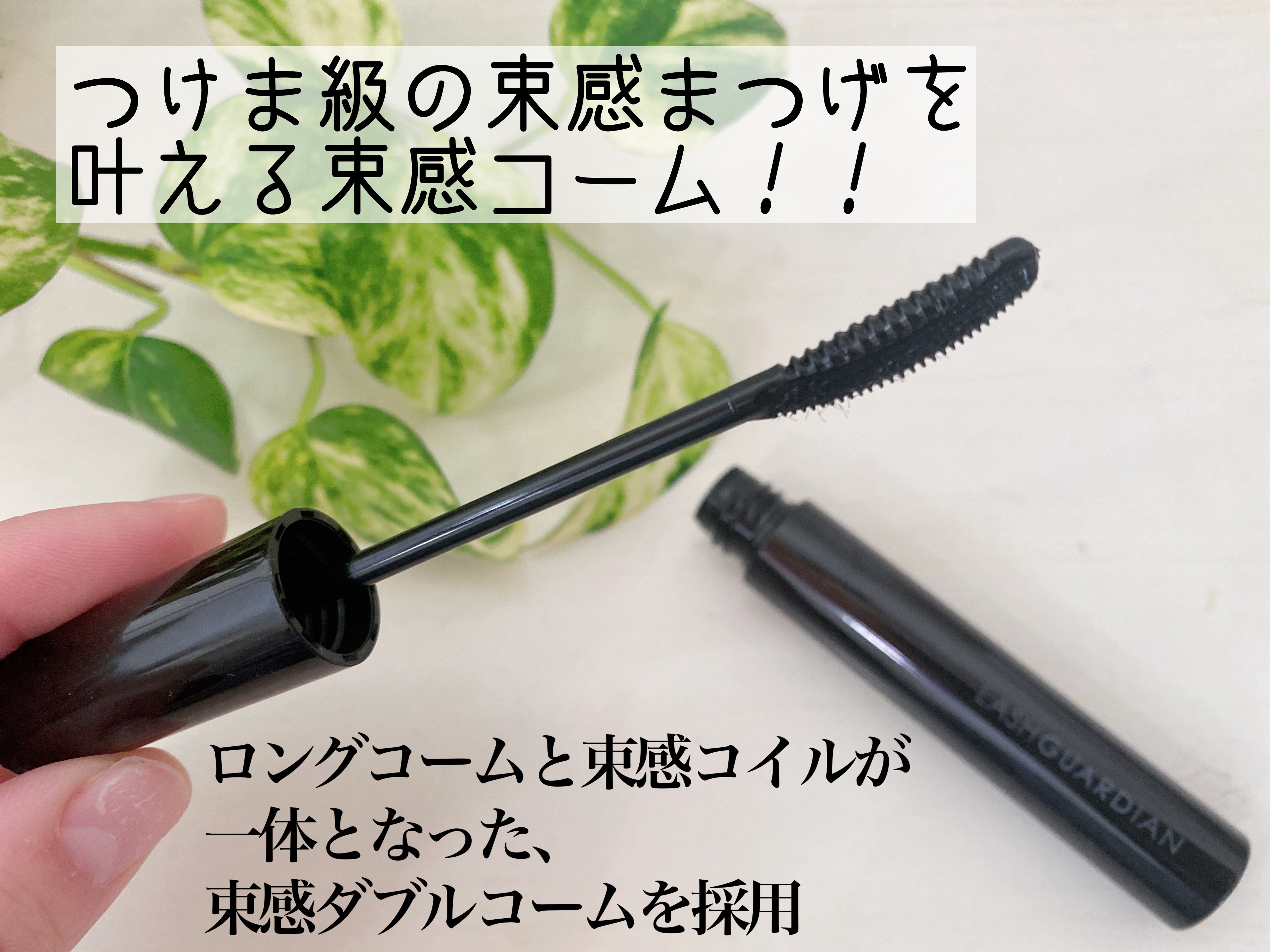 ラッシュガーディアン アングラヴィティマスカラ/LASHGUARDIAN/マスカラを使ったクチコミ（2枚目）