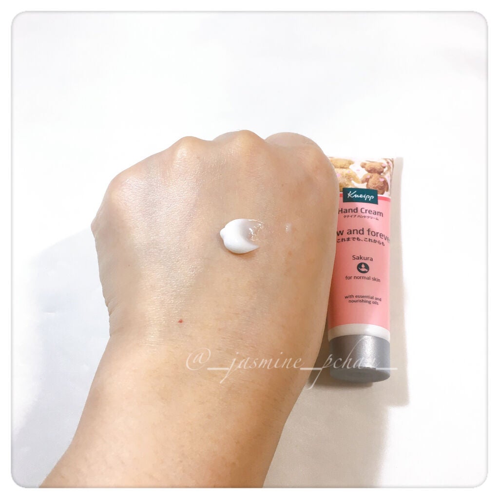 クナイプ ハンドクリーム サクラの香り/クナイプ/ハンドクリームを使ったクチコミ(3枚目)