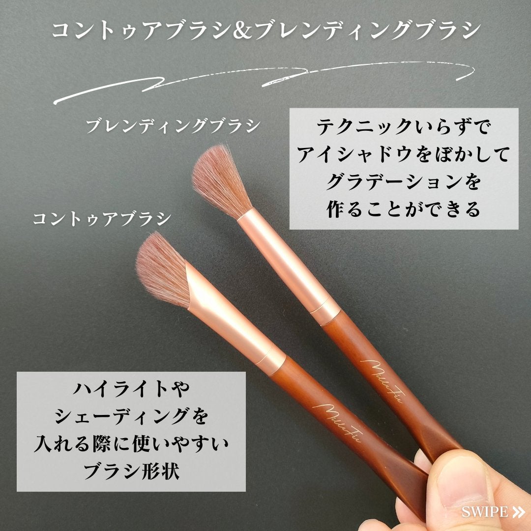 フェアリーメイクアップブラシセット/MilleFée/メイクブラシを使ったクチコミ(5枚目)