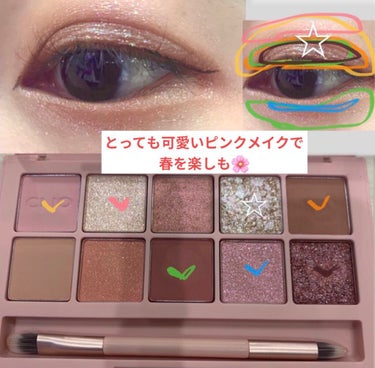 プロ アイ パレット 06 STREET PASTEL/CLIO/アイシャドウパレットを使ったクチコミ（3枚目）