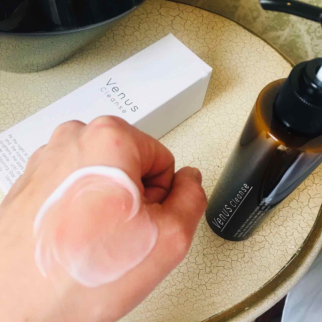 Venus Cleanse ヴィーナス クレンズ ミルククレンジング/Venus Cleanse/ミルククレンジングを使ったクチコミ(3枚目)