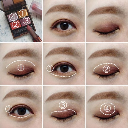 デザイニング カラー アイズ/SUQQU/アイシャドウパレットを使ったクチコミ(4枚目)