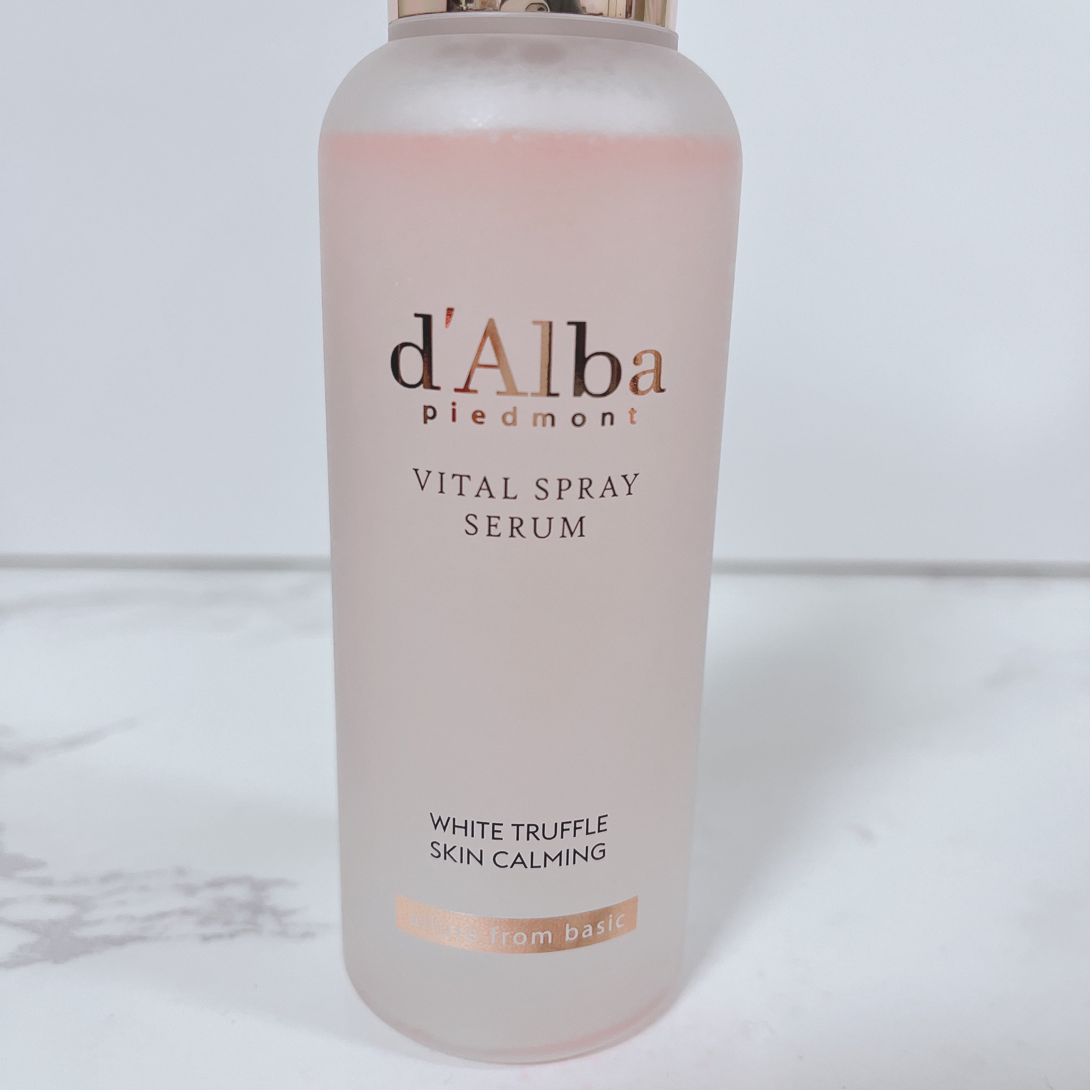 ダルバ ホワイトトリュフバイタルスプレーセラム/ダルバ/ミスト状化粧水を使ったクチコミ（3枚目）