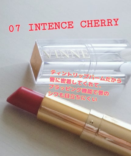 プランピング グローティント リップバーム/VINNE /リップティントを使ったクチコミ(1枚目)